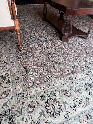 100% Wool Area Rug- 9ft x 12.25ft