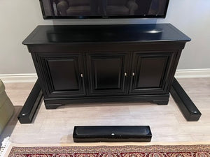 Stanley Furniture Black TV Console
