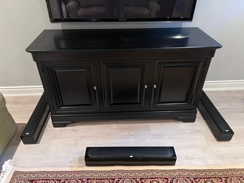 Stanley Furniture Black TV Console