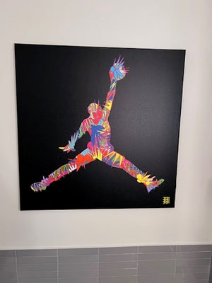 MJ "Jordan" Canvas Wall Art