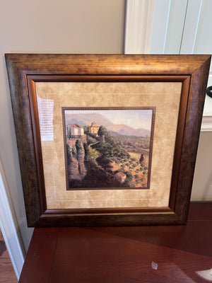 S. McMannon Print of Tuscan Landscape