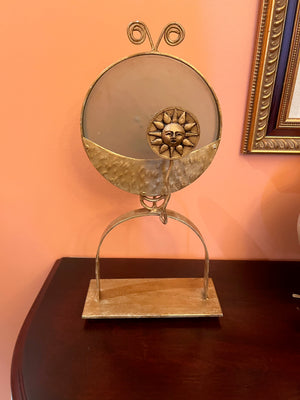 Luna Tika Decorative Candle Holder, Made in Mexico