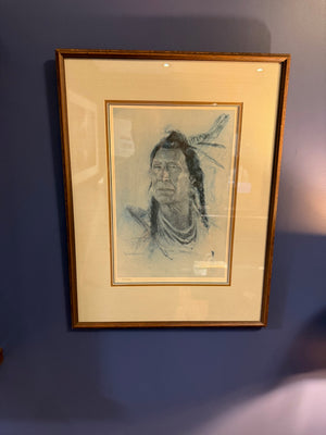 'Long Time Squirrel' by Nicholas De Grandmaison, Limited Edition Lithograph 534/1000