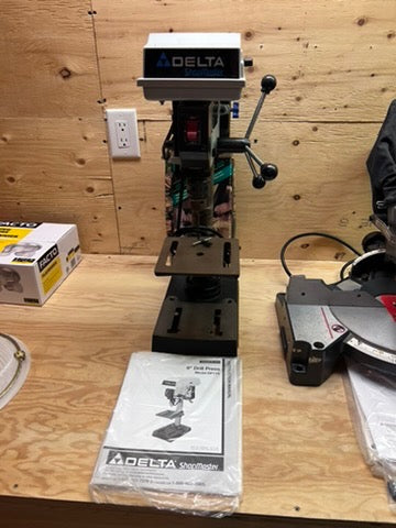 Delta ShopMaster 8" Drill Press, Model DP115