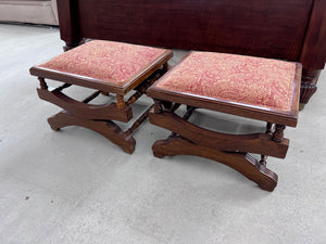 Pair of Footstools/Ottomans