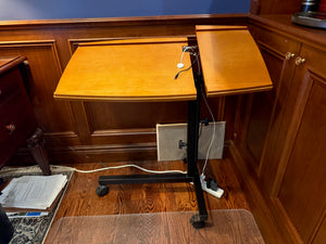 Adjustable Rolling Laptop Table