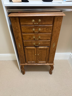 Ethan Allen Georgian Court Jewellery Armoire