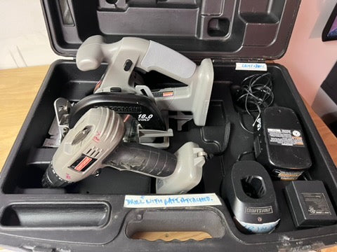 Circular Saw Craftsman Drill And Saw Set CRAFTSMAN 20-volt 6-Tool