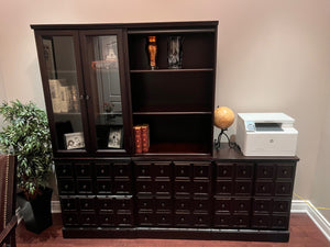 Bombay Company Stanton Modular Bookcase, Filing Cabinet