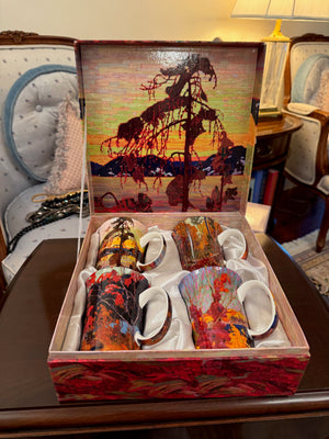 BRAND NEW McIntosh Tom Thomson 4 piece mug set