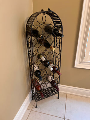 25 Bottle Wine Rack- 43"H