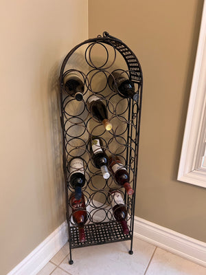 25 Bottle Wine Rack- 43"H
