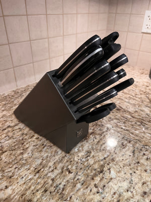 11pc Zwilling J.A. Henckels Knife Block