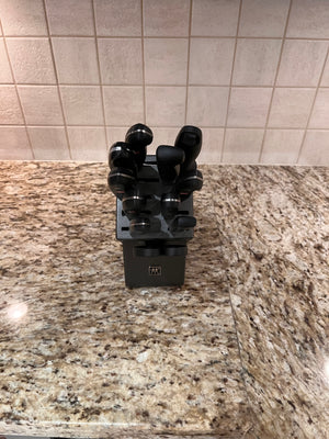 11pc Zwilling J.A. Henckels Knife Block