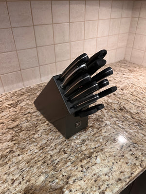 11pc Zwilling J.A. Henckels Knife Block