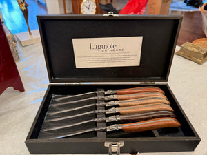 Laguiole Du Monde Knives, Set of 6