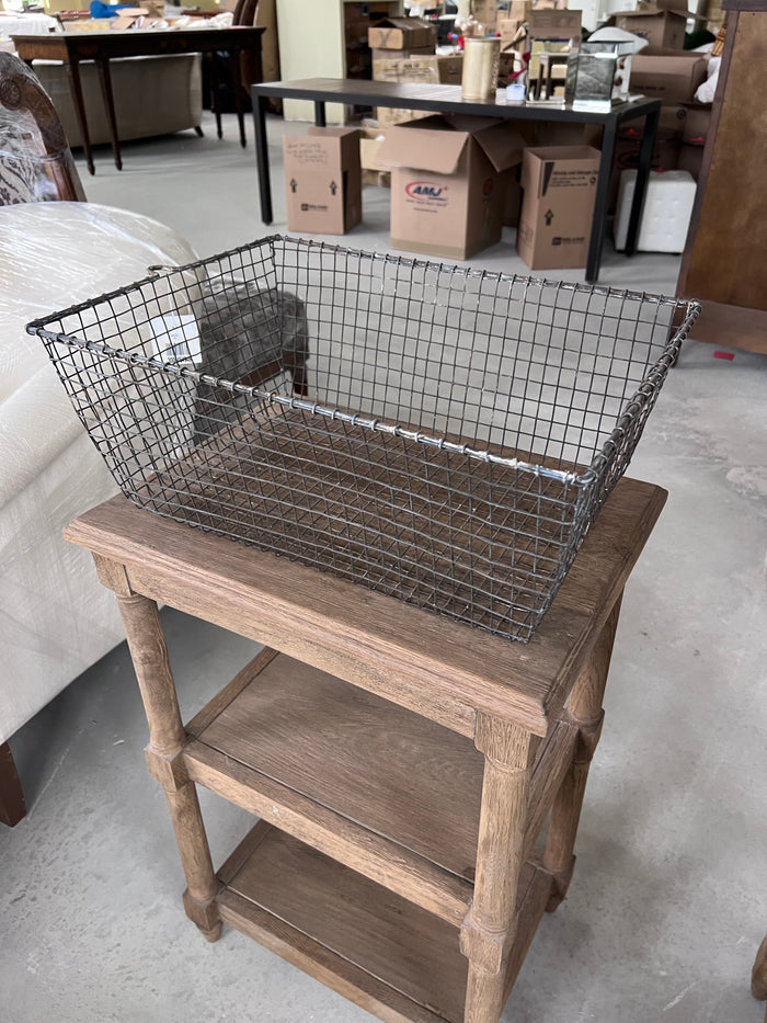 Restoration Hardware Large Wire Basket