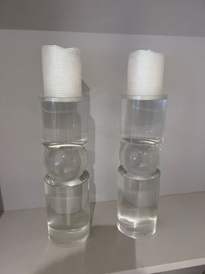 Home Details by Canfloyd Pair of Candle Holders