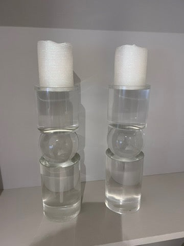 Home Details by Canfloyd Pair of Candle Holders