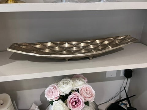 Abbott Collection Oval Bowl in Chisel Gold (*2 Available)