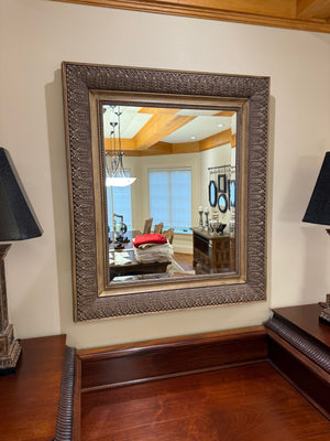 Ornate Thick Double Border Mirror