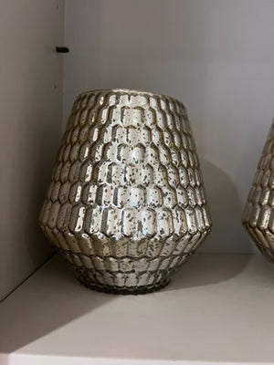 Pair of Gold Decorative Vases