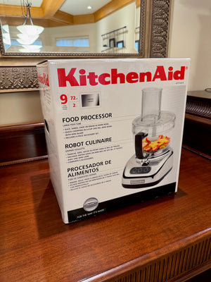 BRAND NEW KitchenAid KFP740CR 9-Cup (72oz) Chrome Food Processor