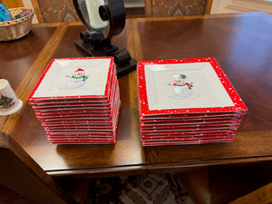 Lot of Bowring Christmas Plates