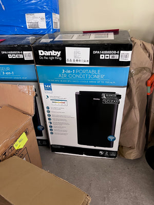 *LIKE NEW IN BOX-  Danby 14,000 BTU (8,600 SACC) 3-in-1 Portable Air Conditioner-  # 2
