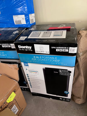 *LIKE NEW IN BOX-  Danby 14,000 BTU (8,600 SACC) 3-in-1 Portable Air Conditioner-  # 2