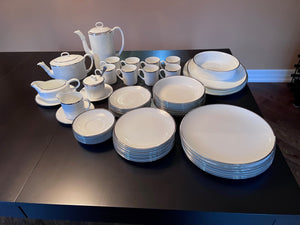 Wedgwood Bone China 'Susie Cooper Design' Reflections C2164 Dinnerware Set, Service for 8