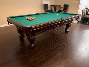 Beringer 8'ft Pool Table + Accessories