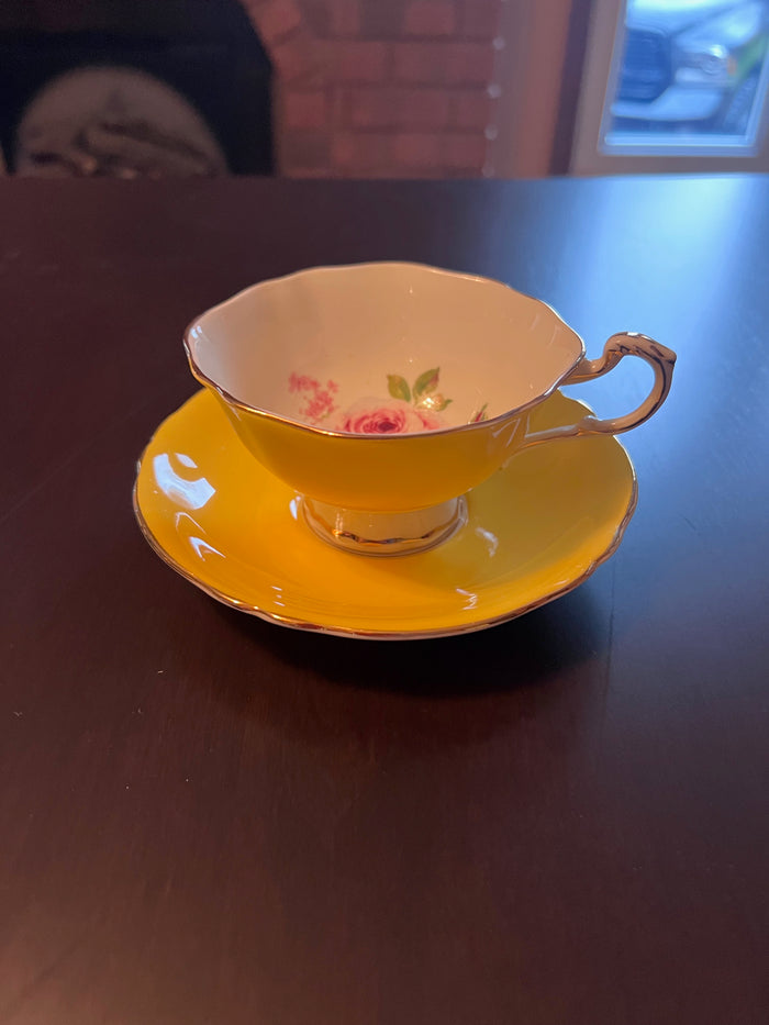 Paragon Yellow Rose Cup & Saucer