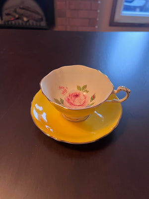Paragon Yellow Rose Cup & Saucer