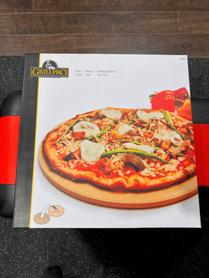 BRAND NEW Grillpro 13" Pizza Stone (*retail $30)