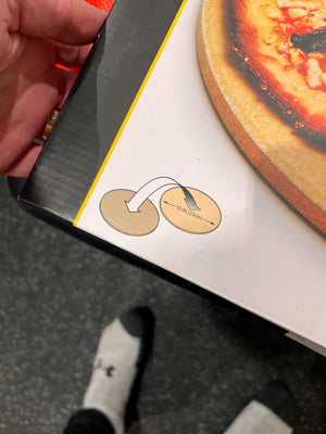 BRAND NEW Grillpro 13" Pizza Stone (*retail $30)