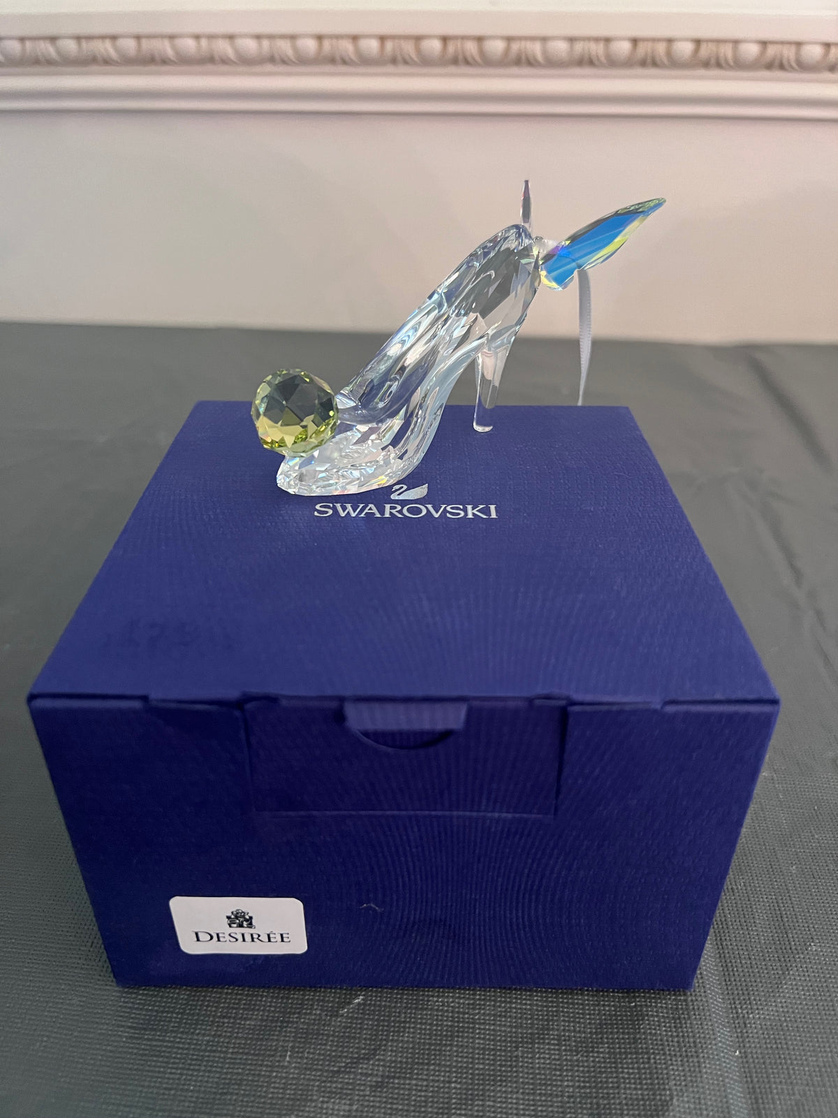 Swarovski Crystal Disney Tinker Bell Inspired Shoe Ornament #5384694