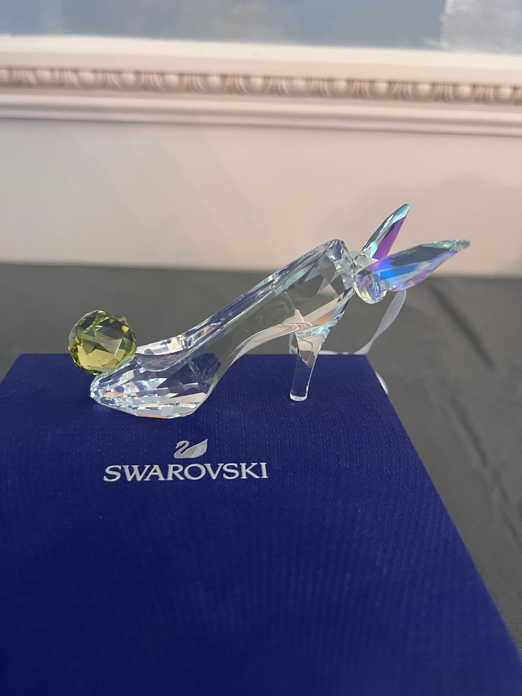 Swarovski Crystal Disney Tinker Bell Inspired Shoe Ornament #5384694