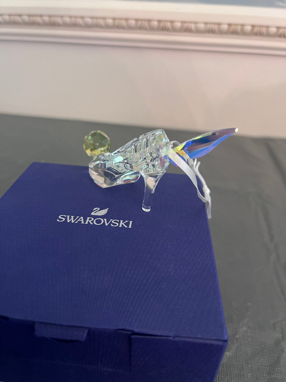 Swarovski Crystal Disney Tinker Bell Inspired Shoe Ornament #5384694