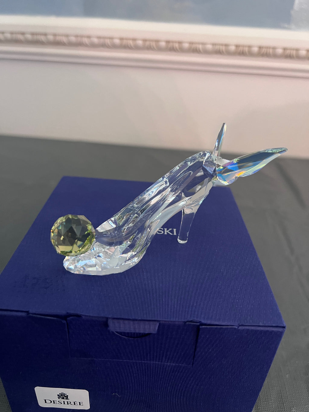 Swarovski Crystal Disney Tinker Bell Inspired Shoe Ornament #5384694