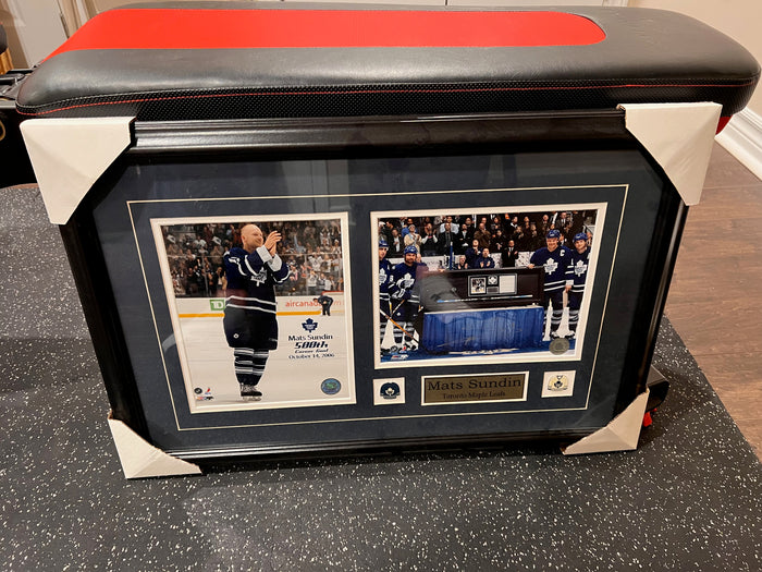 Mats Sundin Framed Photo 500th Career Goal
