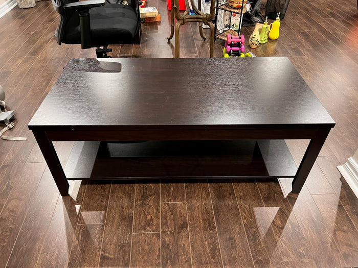 Coffee Table, Dark Brown
