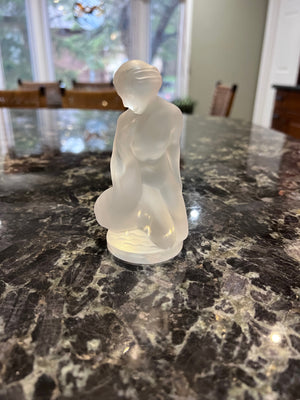 Lalique Crystal, 'Leda and the Swan'