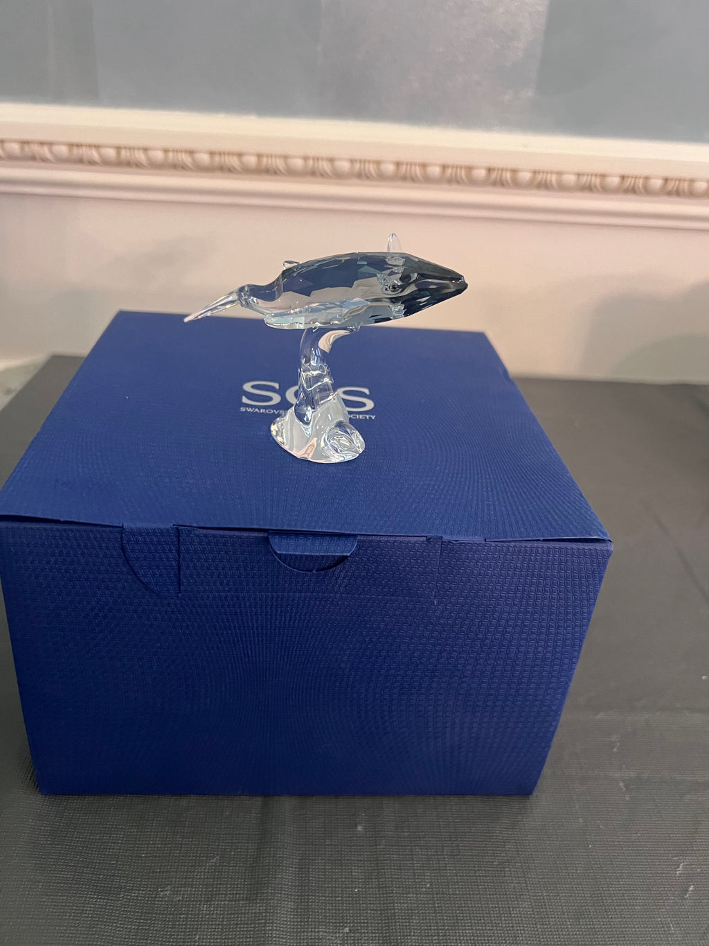 #1- Swarovski Crystal 2012 SCS Young Paikea Whale #1096741