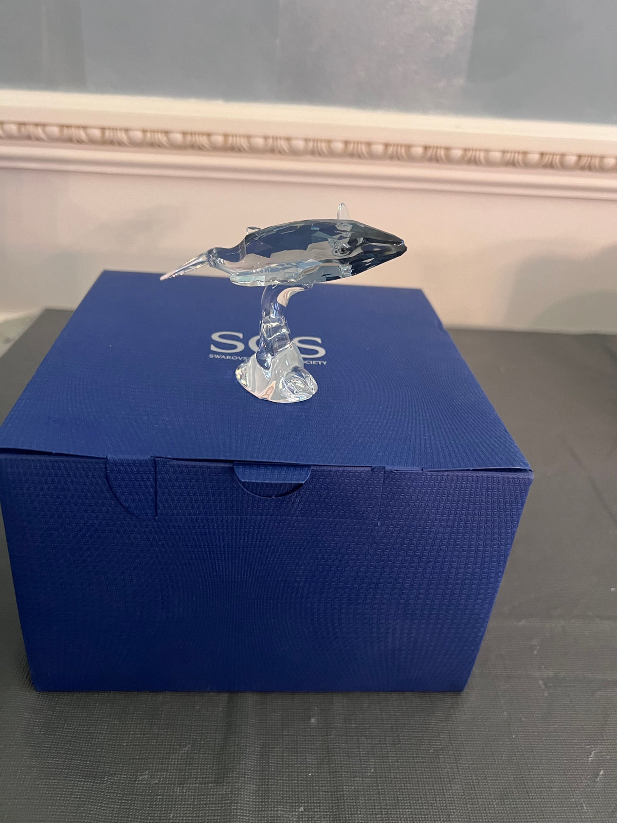 #2- Swarovski Crystal 2012 SCS Young Paikea Whale #1096741