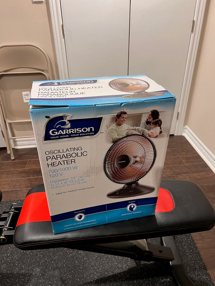 Garrison Oscillating Parabolic Heater 700/1000 W