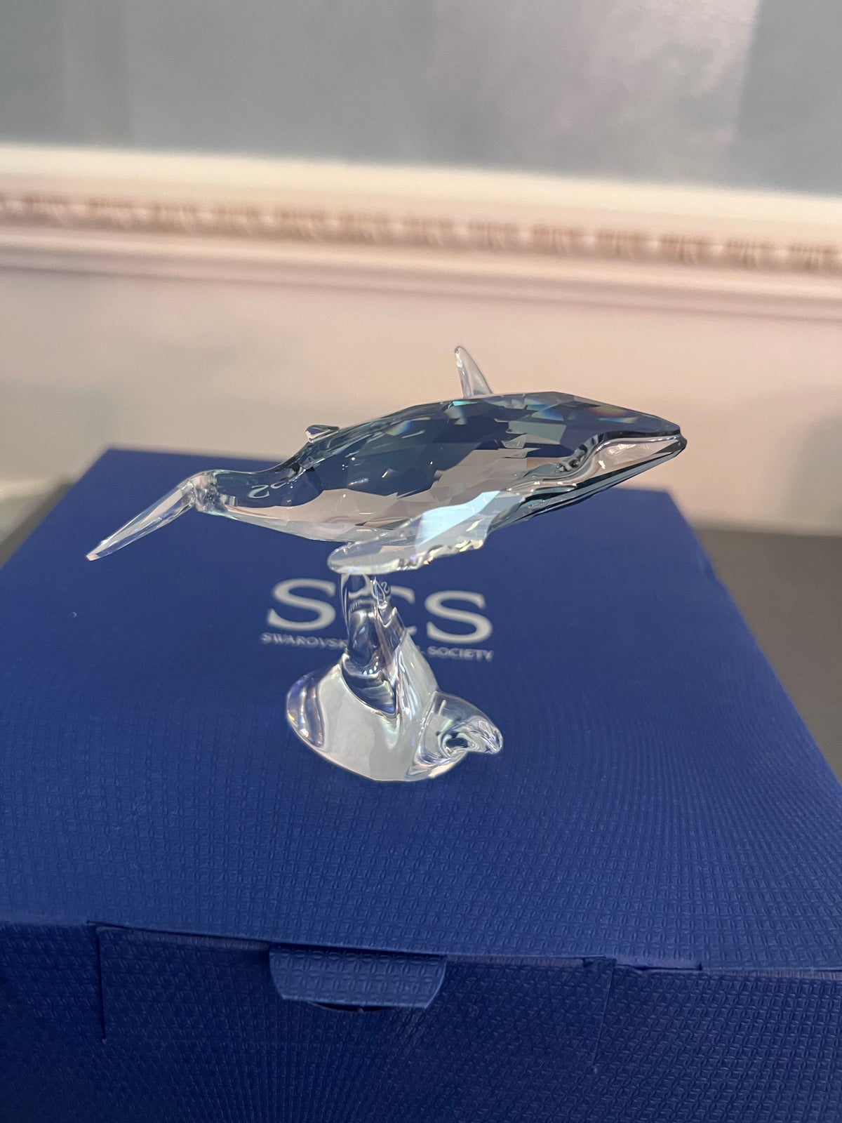#2- Swarovski Crystal 2012 SCS Young Paikea Whale #1096741