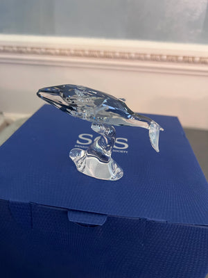 #2- Swarovski Crystal 2012 SCS Young Paikea Whale #1096741