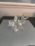 Swarovski Crystal SCS20 Jubilee Edition 2007 The Collector Bee on Flower #871895