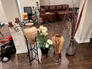 Floor Vase Decor Lot
